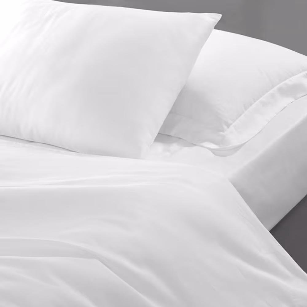 Cunda Series 210 TC Flat Satin Duvet Cover Set