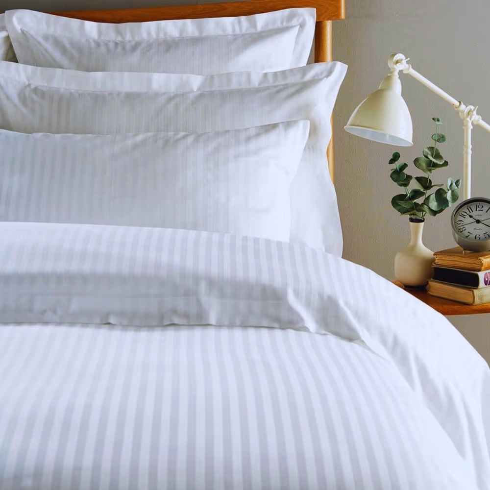 Patrisa Series 300 TC Satin Duvet Cover Set